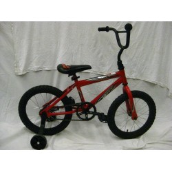 BIKE USED - HUFFY ROCK:IT 16" JUVENILE w/ TRAINERS