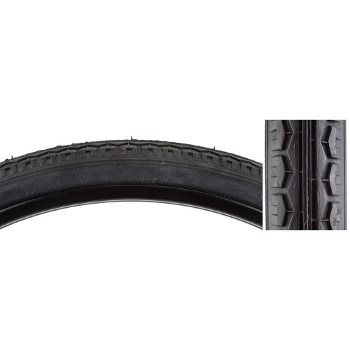 TIRE 26x 1.75 WIRE BEAD STREET BLACK