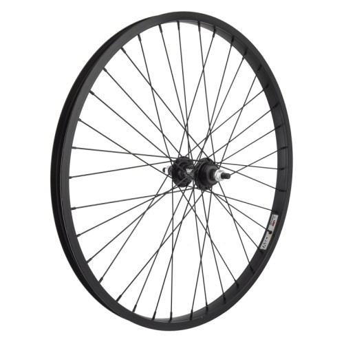 WHEEL REAR 24" BMX FREEWHEEL BOLT-ON 