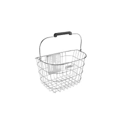 HANDLEBAR BASKET STAINLESS WIRE ELECTRA