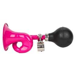 HORN 7" BUGLE SQUEEZE PINK