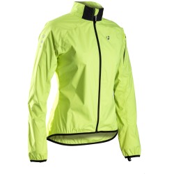 CLOTHING WOMENS JACKET MED STORMSHELL BONTRAGER RACE  VISIBILITY YELLOW