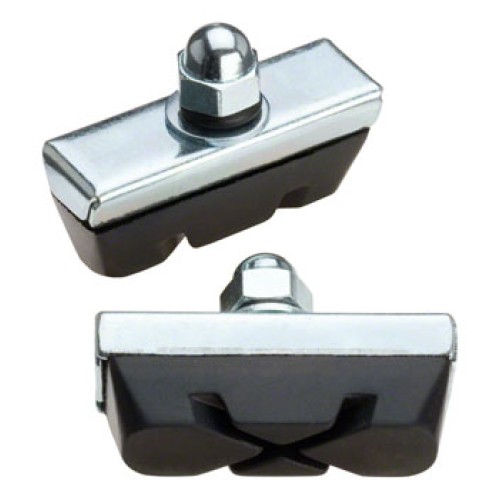 BRAKE SHOES THREAD-ON X-CALIPER BLACK