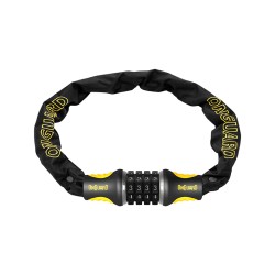 LOCK COMBO RESETTABLE / CHAIN ON GUARD 8123 4' x 6mm BLACK