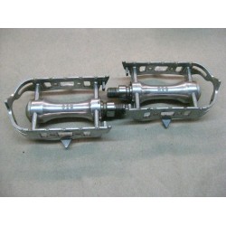 PEDALS 1/2" ROAD ALLOY SILVER
