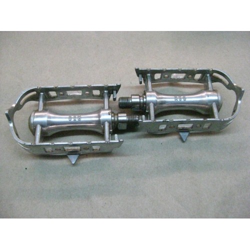 PEDALS 1/2" ROAD ALLOY SILVER