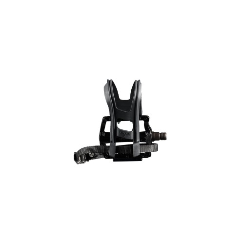 PEDAL 9/16" w/ TOE CLIP & STRAP SET LARGE WELLGO ALLOY ATB