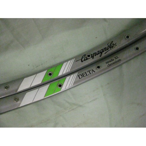 RIM 700c X 22mm CAMPY DELTA STRADA XL 28h CHROMIUM