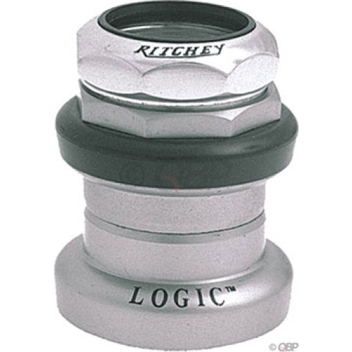 HEADSET THREADED 1 1/8" RITCHEY LOGIC SILVER