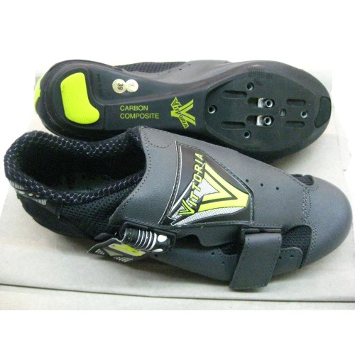 CLOTHING SHOE SIZE 39.5  VITTORIA ROAD GRIGIO  LOOK/SPD