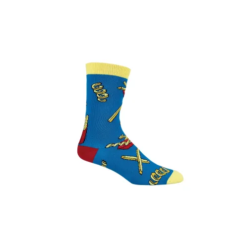 CLOTHING SOCKS MED/LG FRENCH FRIES ELECTRA 9" ONE SIZE