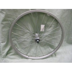 WHEEL FRONT 20 x 1.75 ALLOY 36H SILVER