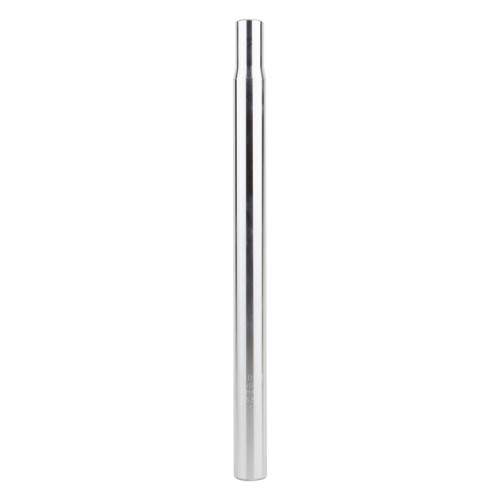 SEATPOST 25.4mm (1") STRAIGHT x 350mm ALLOY SILVER