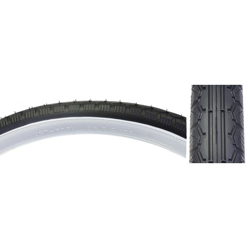 TIRE 26 x 2.125 WIRE BEAD STREET WHITE WALL