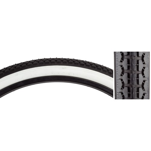 TIRE 26 x 2/1-3/4 S7 (SCHWINN SPECIFIC 597) WIRE BEAD WHITE WALL