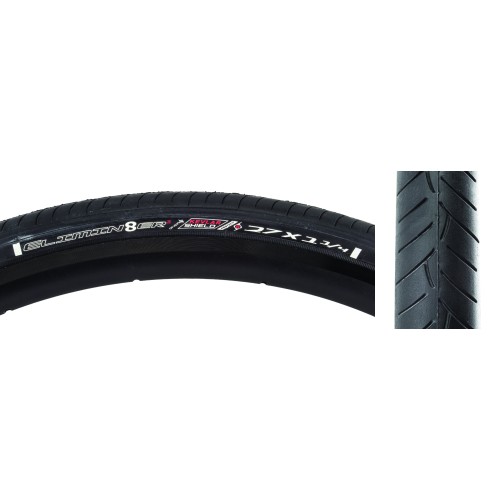 TIRE 27 x 1-14 FLAT RESISTANT WIRE BEAD BLACK