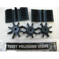 TOOL GEAR CLEANER REPLACEMENT BRUSHES for FINISH LINE CHAIN CLEANER
