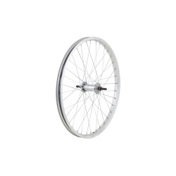 WHEEL FRONT 20" ALLOY BOLT-ON SILVER