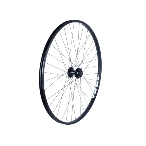 WHEEL FRONT 29er DISC QR 100mm BETWEEN DROPOUTS ALLOY BLACK WHEEL FRONT 29er DISC QR 100mm BETWEEN DROPOUTS ALLOY BLACK