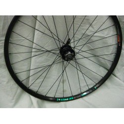 WHEEL FRONT 27.5" DISC QR DOUBLE WALL BLACK