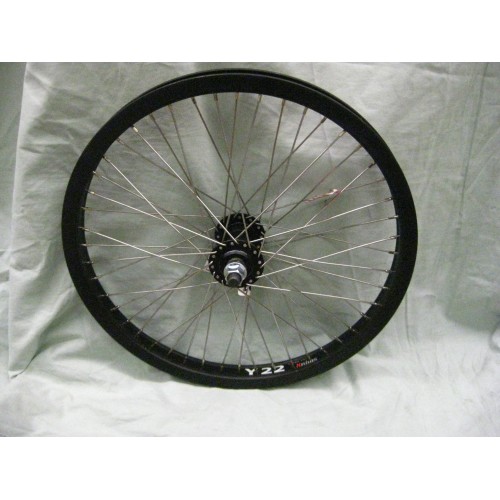 WHEEL FRONT 20" x 1.75 48H BLACK