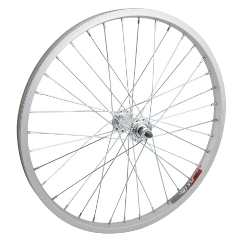 WHEEL FRONT 20" x 1.75 ALLOY RIM & HUB SILVER WHEEL FRONT 20" x 1.75 ALLOY RIM & HUB SILVER