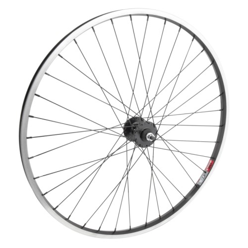 WHEEL FRONT 27.5" DISC BOLT-ON ALLOY BLACK