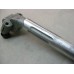 SEATPOST 26.6mm 1pc. ALLOY SILVER **USED**