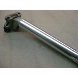 SEATPOST 27.0mm 1pc. x 250mm ALLOY SILVER