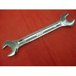 TOOL WRENCH 15, 18mm OPEN END 5 1/2" CHROME
